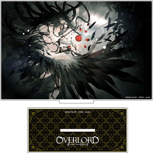 Albedo Black Background Acrylic Art Stand Overlord Pop Up Shop in Shinjuku Marui Annex [USED]