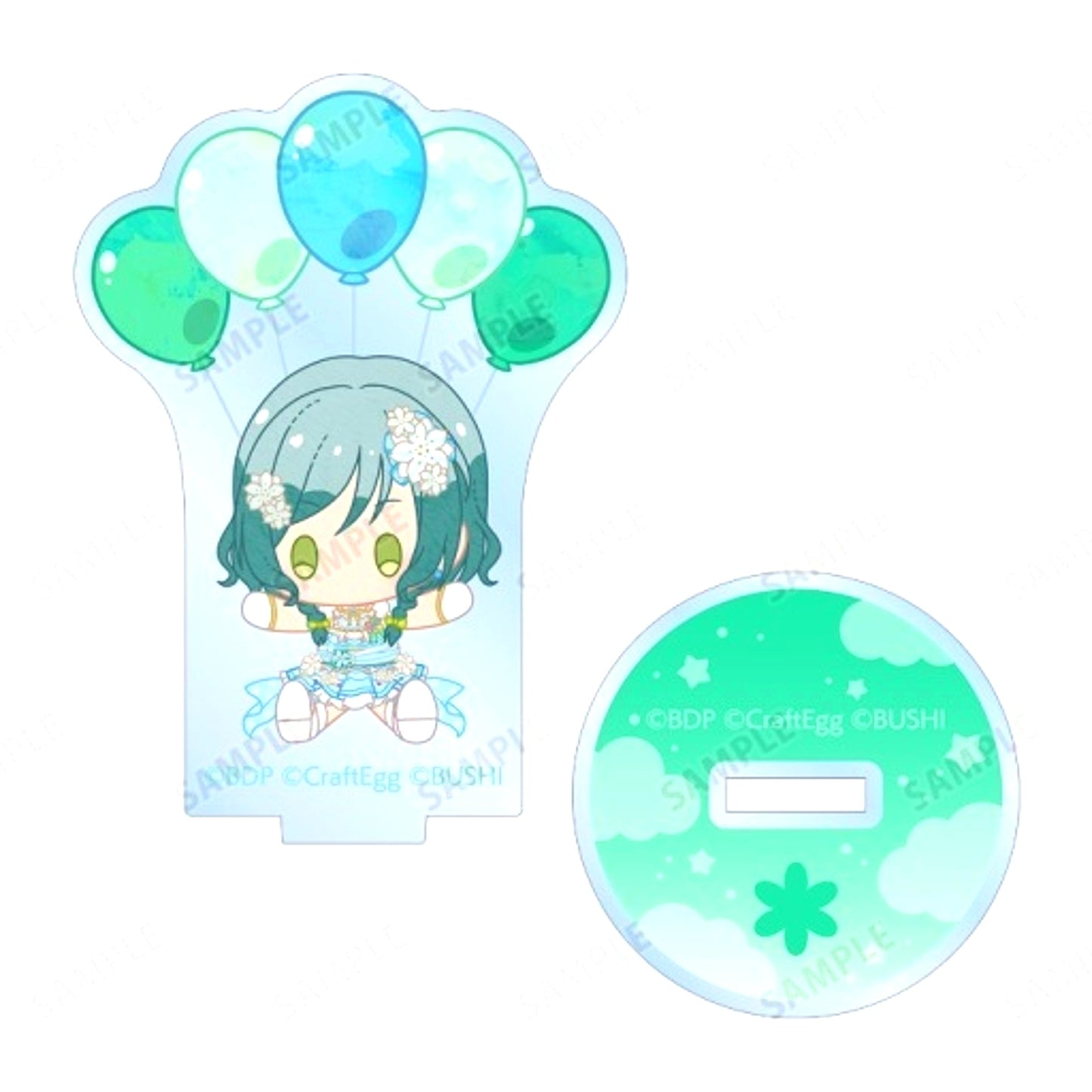 Hina Hikawa BanG Dream! Girls Band Party! Trading POPOON Acrylic Stand Ver.A [USED]