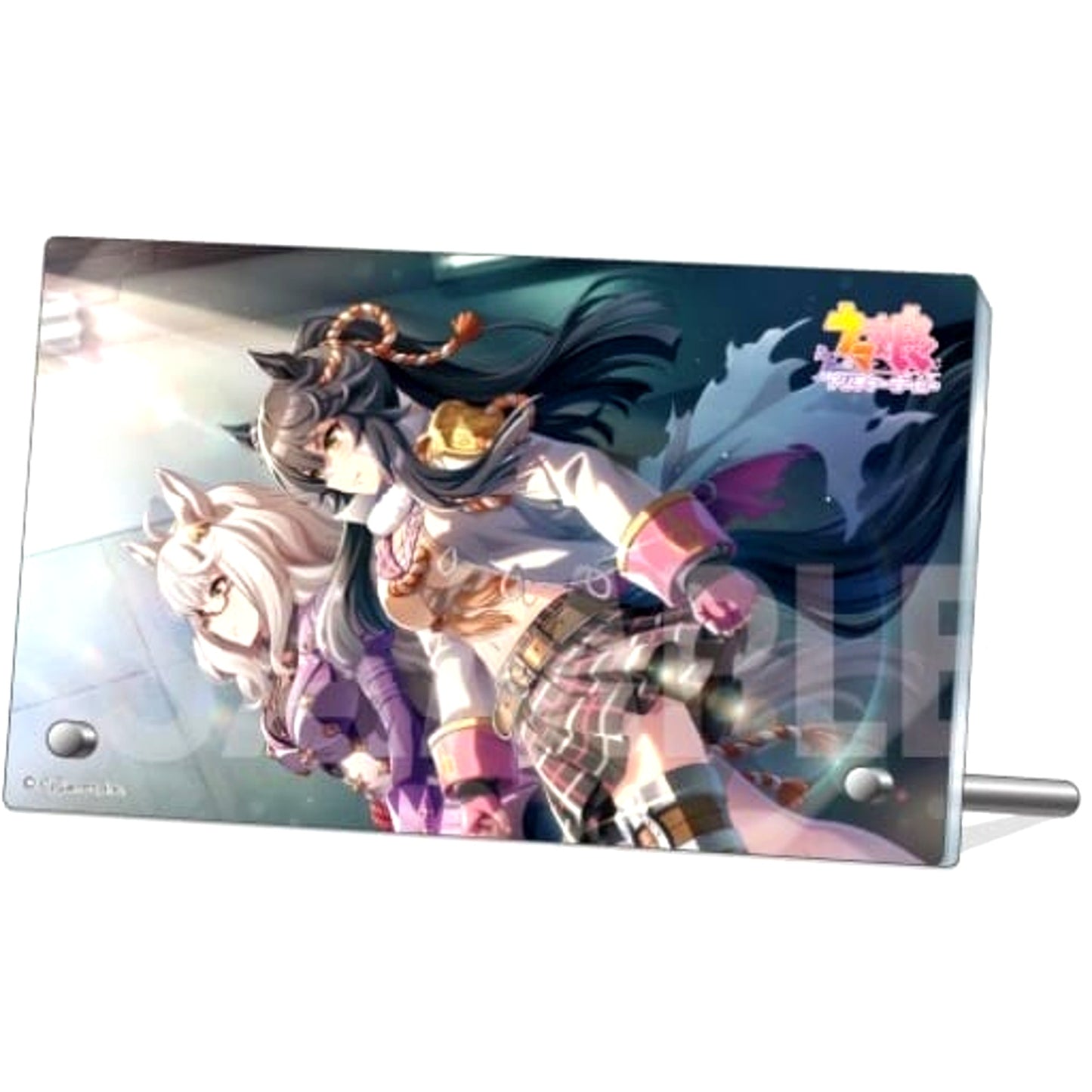 Narita Brian and Biwa Hayahide Uma Musume: Pretty Derby Acrylic Plate Vol.3 No.4 [USED]