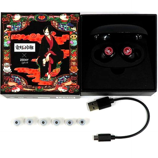 Hozuki Hozuki's Coolheadedness x Zeeny Original Collaboration Earphones [USED]