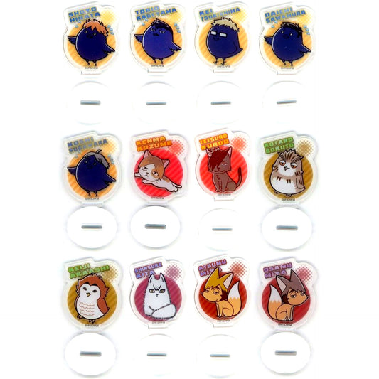 Set of 12 Haikyu!! TO THE TOP Acry-Mini Acrylic Stand [USED]