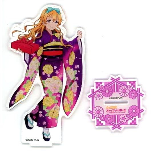 Kanata Konoe Love Live! School Idol Festival All Stars Nijigasaki High School Idol Club in Marui Illustration Big Acrylic Stand [USED]