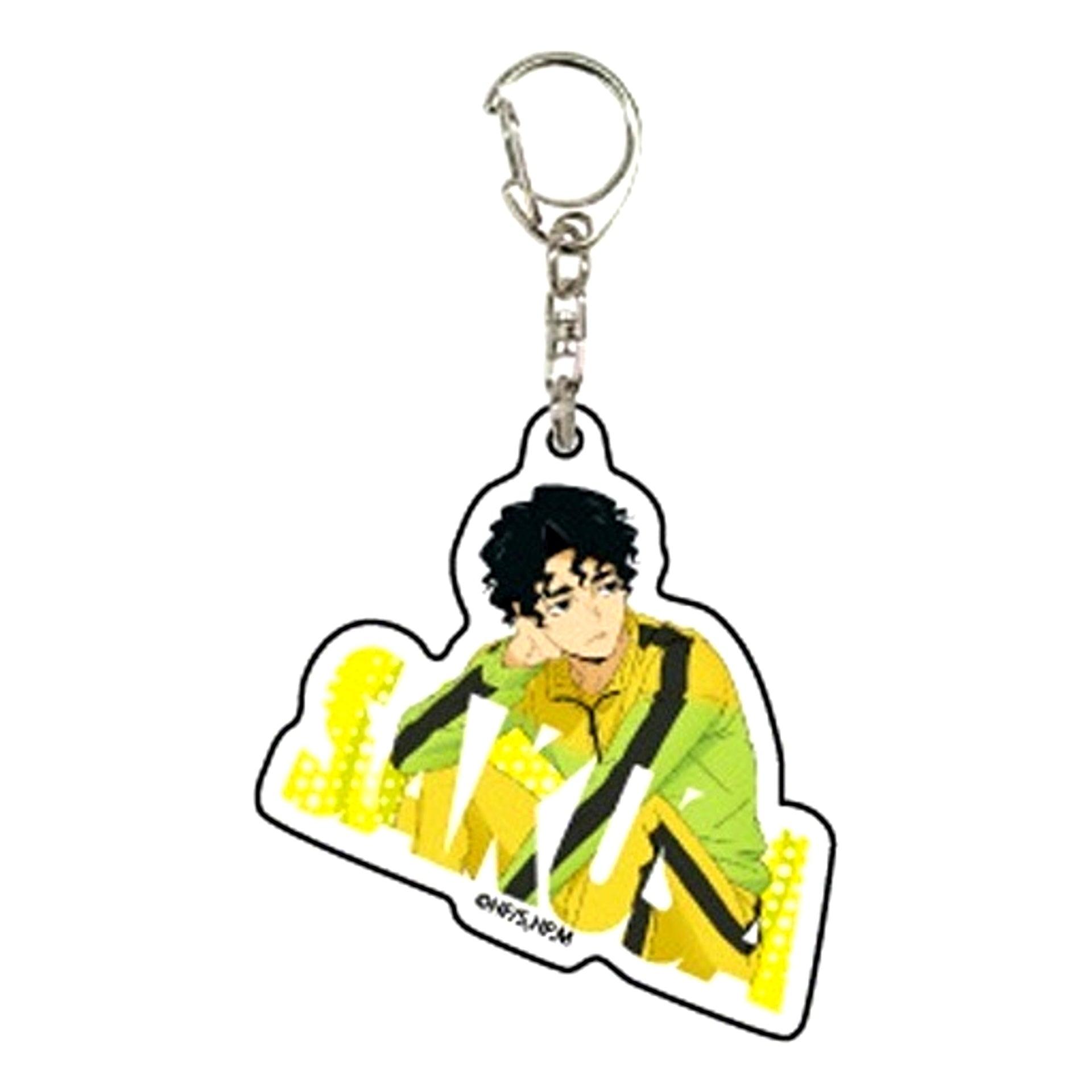 Kiyoomi Sakusa Haikyu!! POP UP STORE in A3STORE Acrylic Keychain 05 Relax Ver. Original Illustration [USED]