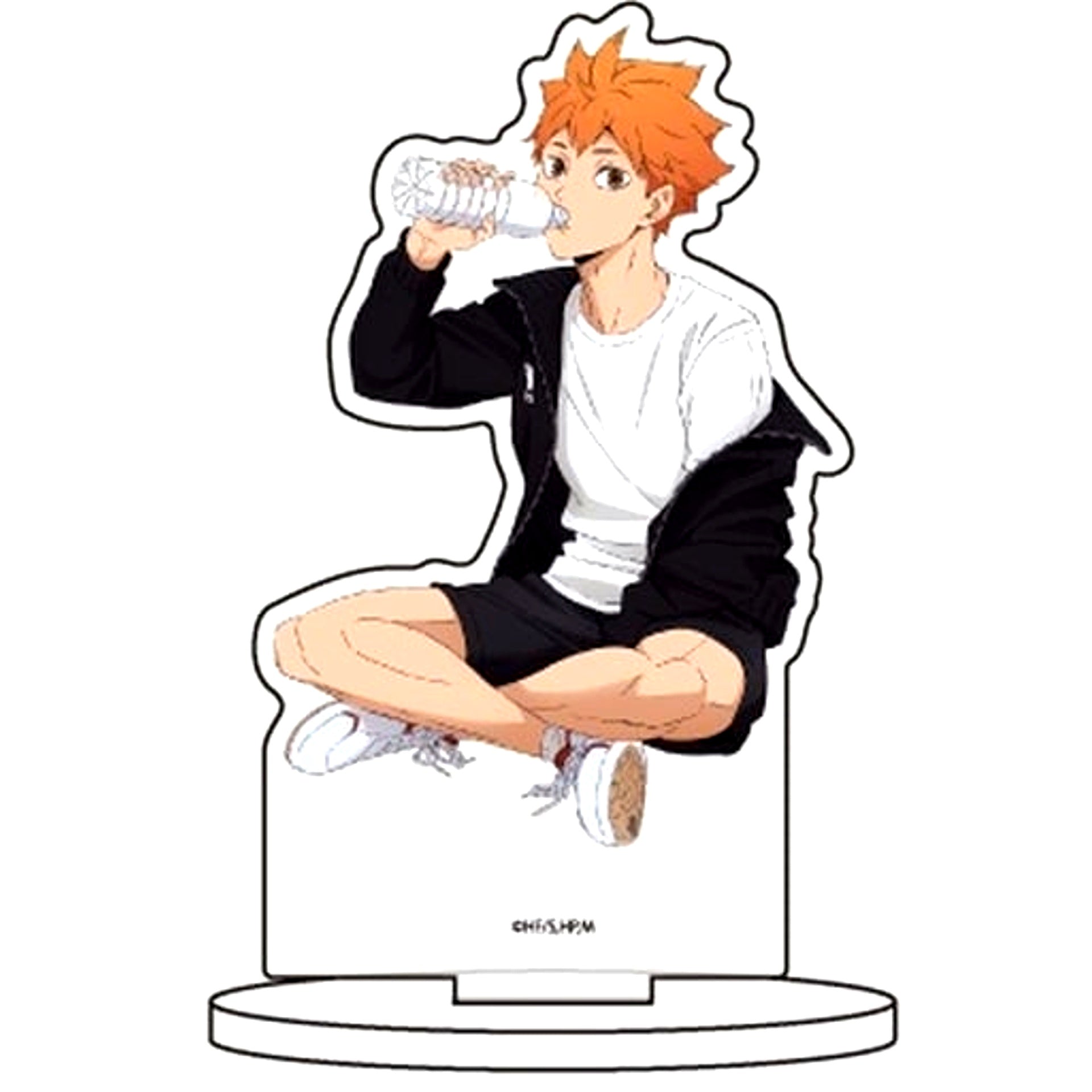 01. Shoyo Hinata Relax Ver. - Newly Drawn Character Acrylic Figure Haikyu!! POP UP STORE in A3STORE [USED]