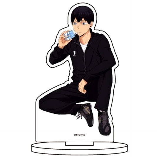02. Tobio Kageyama Relax Ver. - Newly Drawn Character Acrylic Figure Haikyu!! POP UP STORE in A3STORE [USED]