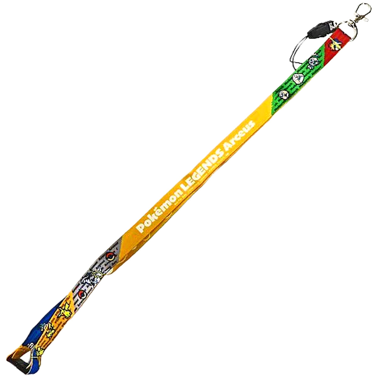 Pikachu, etc. Pokemon Legends Arceus Neck Strap Nojima Limited Switch Software Purchase Benefits Key Chain [USED]