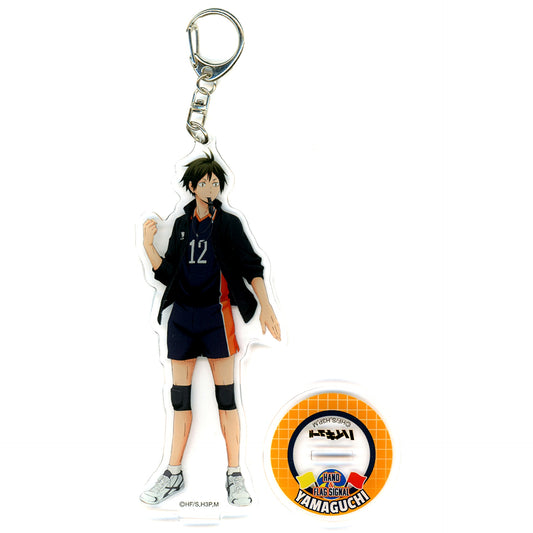 Tadashi Yamaguchi Haikyu!! Koubaibu Acrylic Keychain with Stand 5th Anniversary [USED]