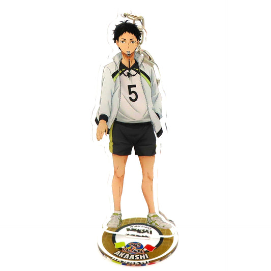 Keiji Akaashi Haikyu!! Acrylic Keychain with Stand 5th Anniversary Koubaibu [USED]