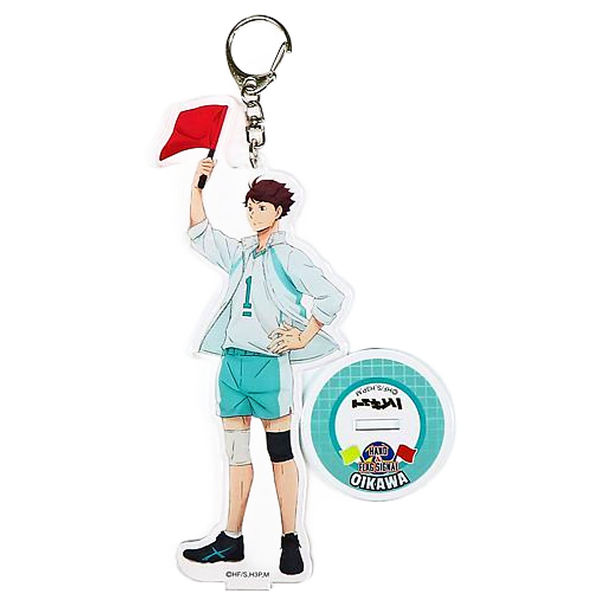 Toru Oikawa Haikyu!! Acrylic Keychain With Stand 5th Anniversary Purchasing Department Limited [USED]