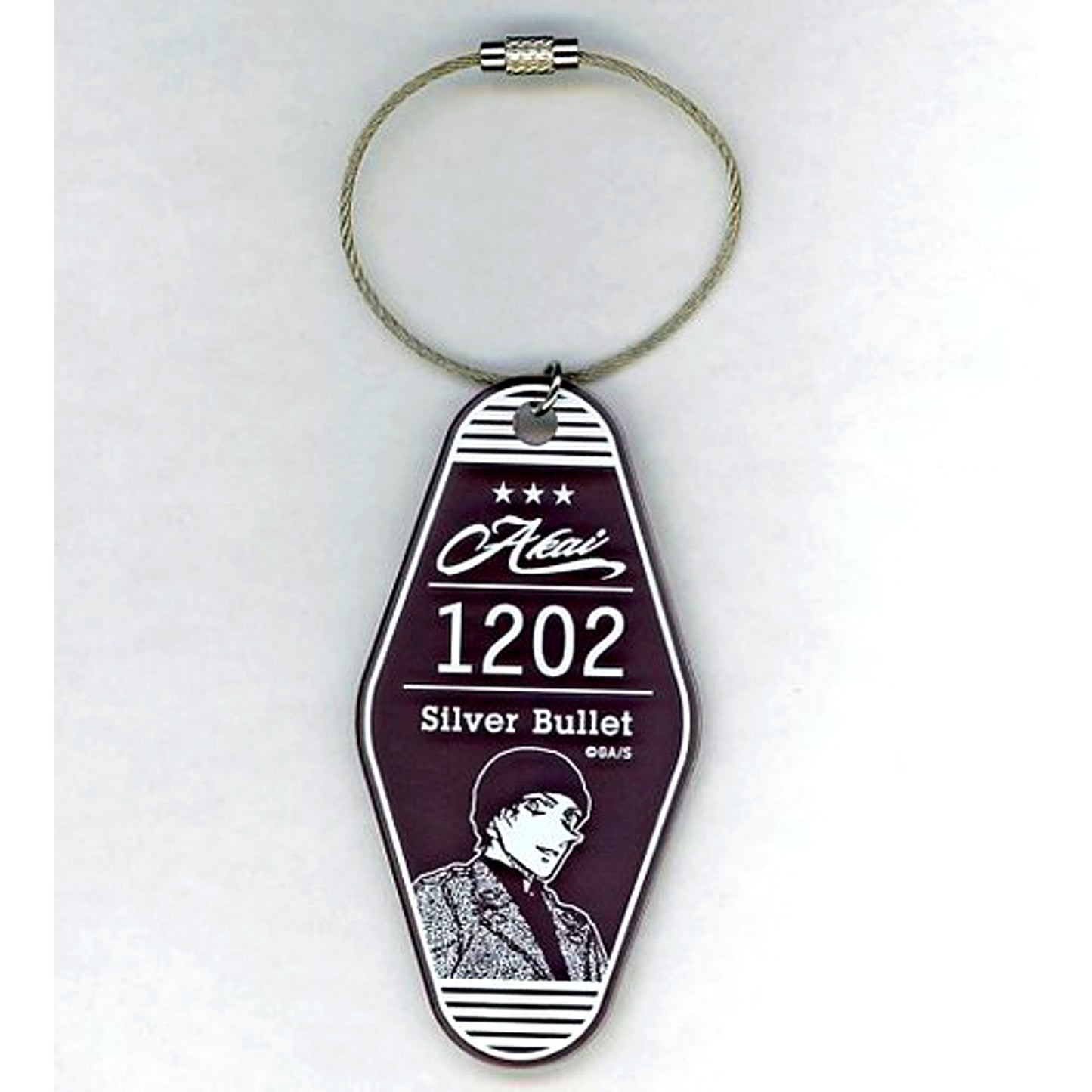 Shuichi Akai 1202 Detective Conan Room Keychain Conan Tanteisha Goods [USED]