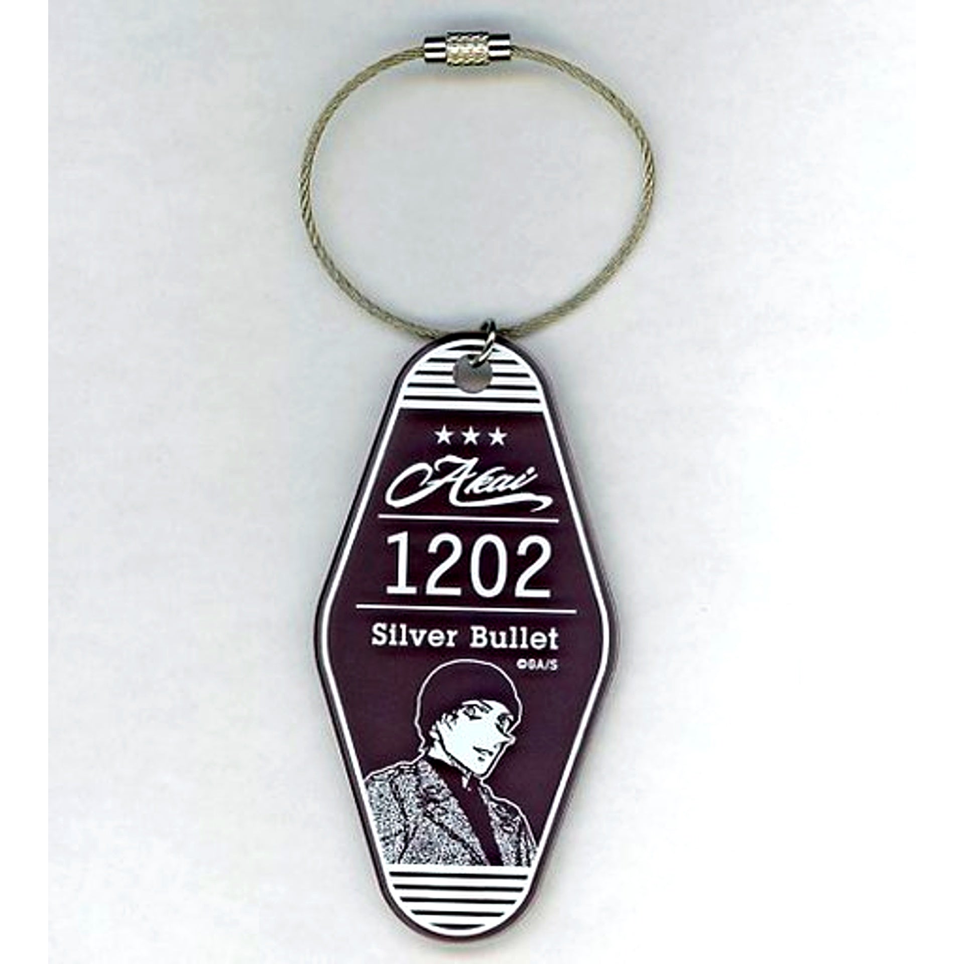 Shuichi Akai 1202 Detective Conan Room Keychain Conan Tanteisha Goods [USED]