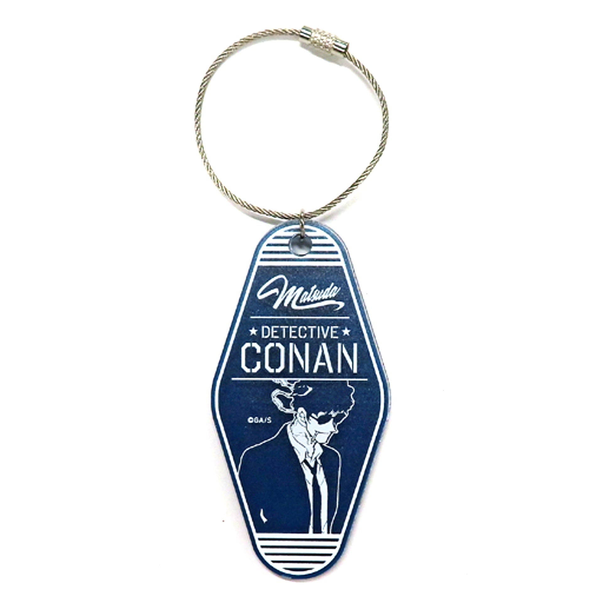 Jinpei Matsuda Detective Conan Room Keychain Blue Conan Detective Agency Goods [USED]