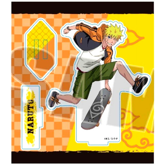 Naruto Uzumaki Skater Ver. Naruto Shippuden Acrylic Stand [USED]
