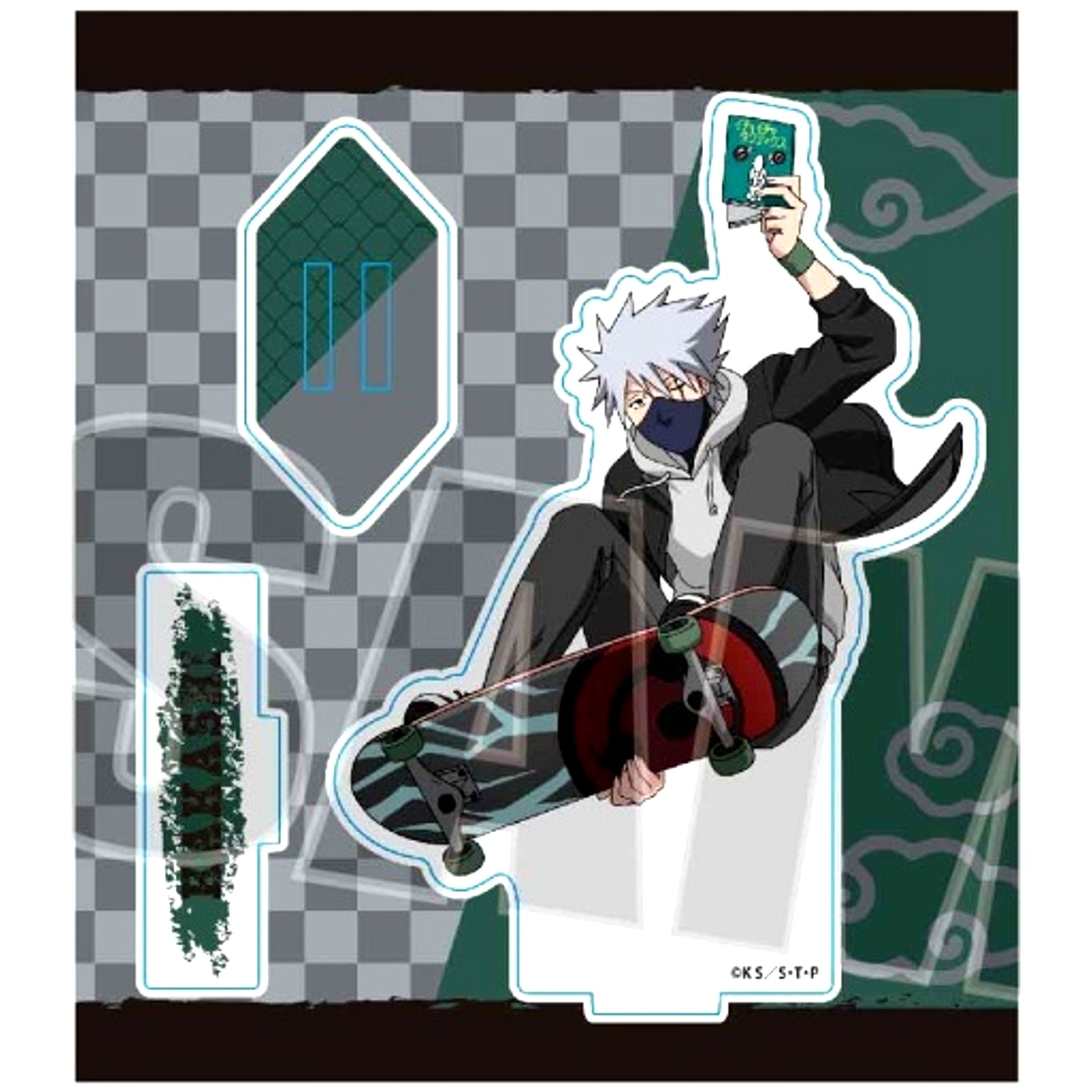 Kakashi Hatake Skater Ver. Naruto Shippuden Acrylic Stand [USED]