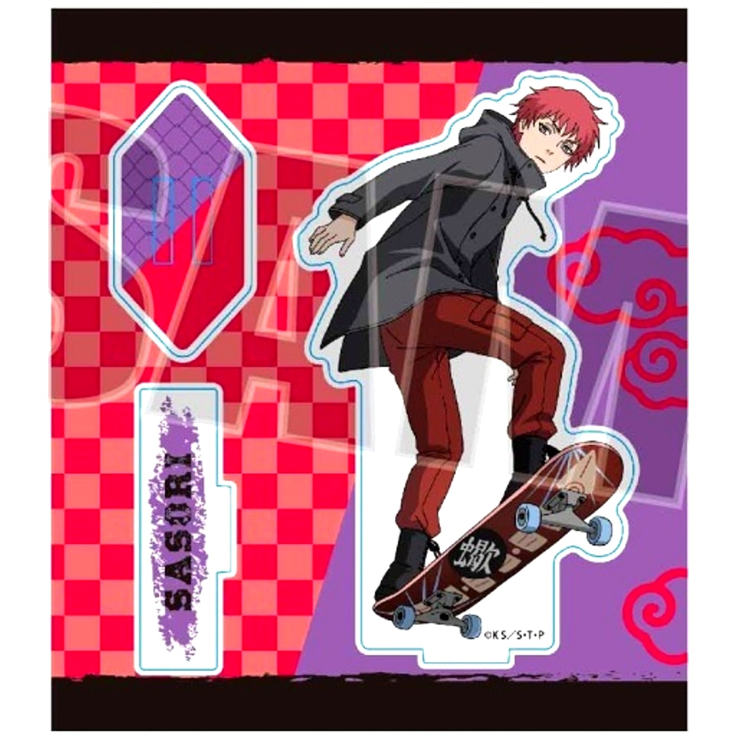 Sasori Skater Ver. Acrylic Stand Naruto Shippuden [USED]