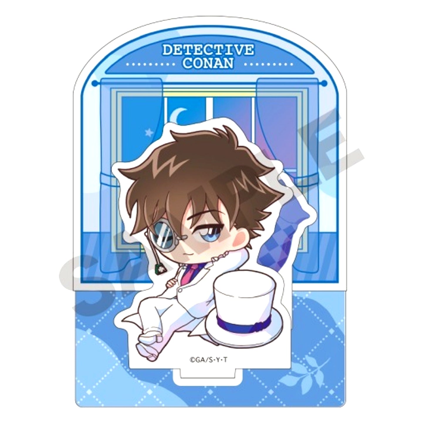 Kaito Kid Nobi Koro Diorama Acrylic Stand Detective Conan [USED]