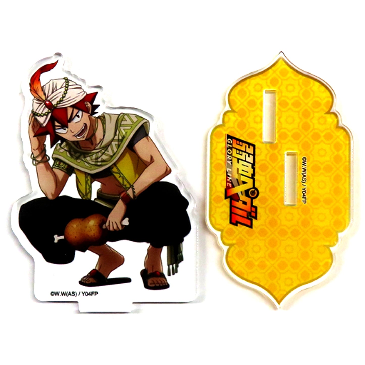 Shokichi Naruko Arabian Yowamushi Pedal GLORY LINE x COLLABO CAFE HONPO Life-Size Acrylic Stand [USED]