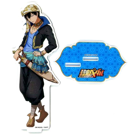 Yasutomo Arakita Arabian Yowamushi Pedal GLORY LINE x COLLABO CAFE HONPO Life-size Acrylic Stand [USED]