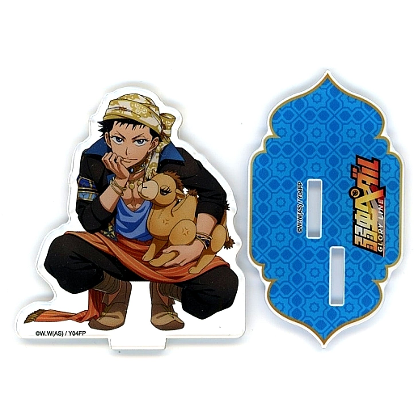Toichiro Izumida Arabian Yowamushi Pedal GLORY LINE x COLLABO CAFE HONPO Life-size Acrylic Stand [USED]