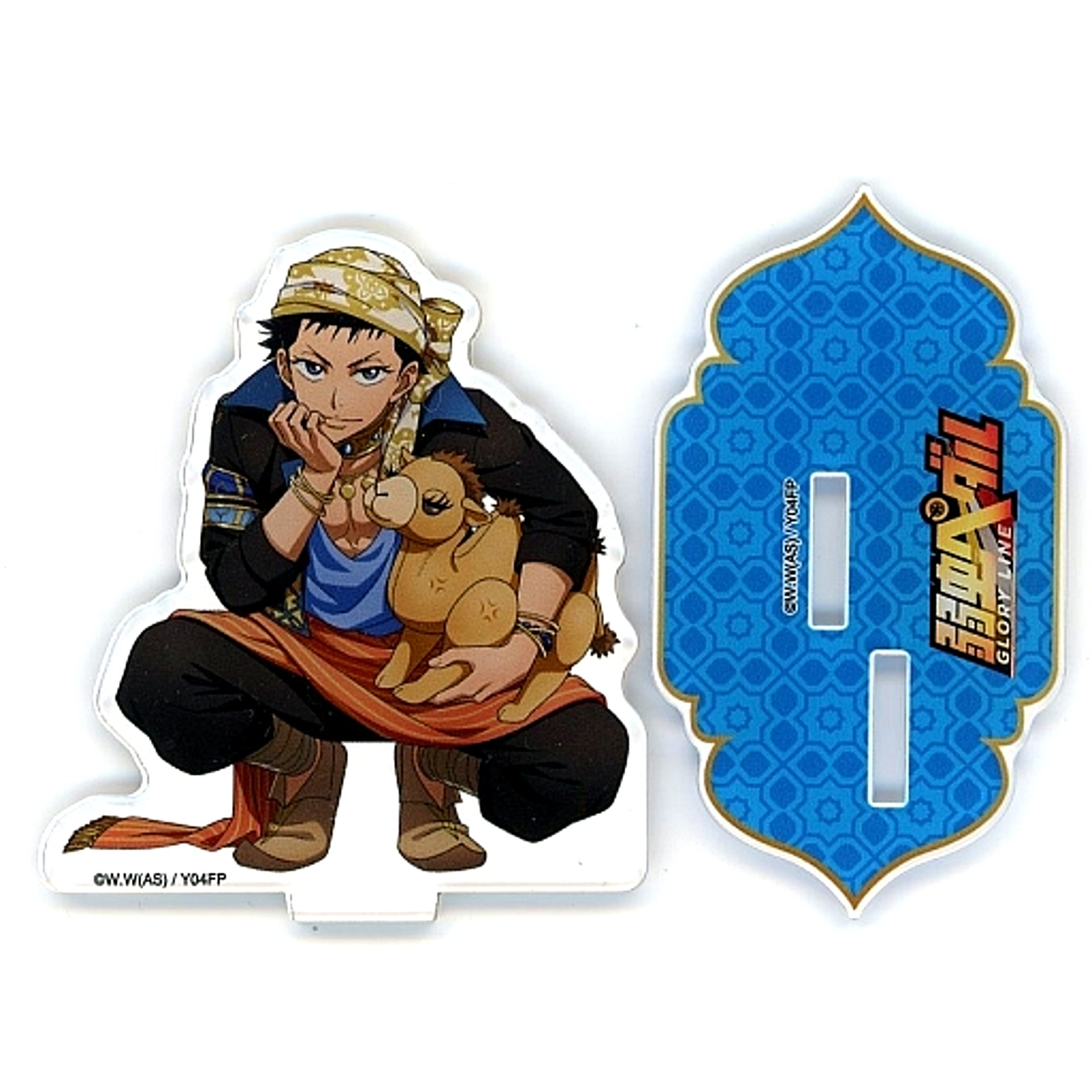 Toichiro Izumida Arabian Yowamushi Pedal GLORY LINE x COLLABO CAFE HONPO Life-size Acrylic Stand [USED]