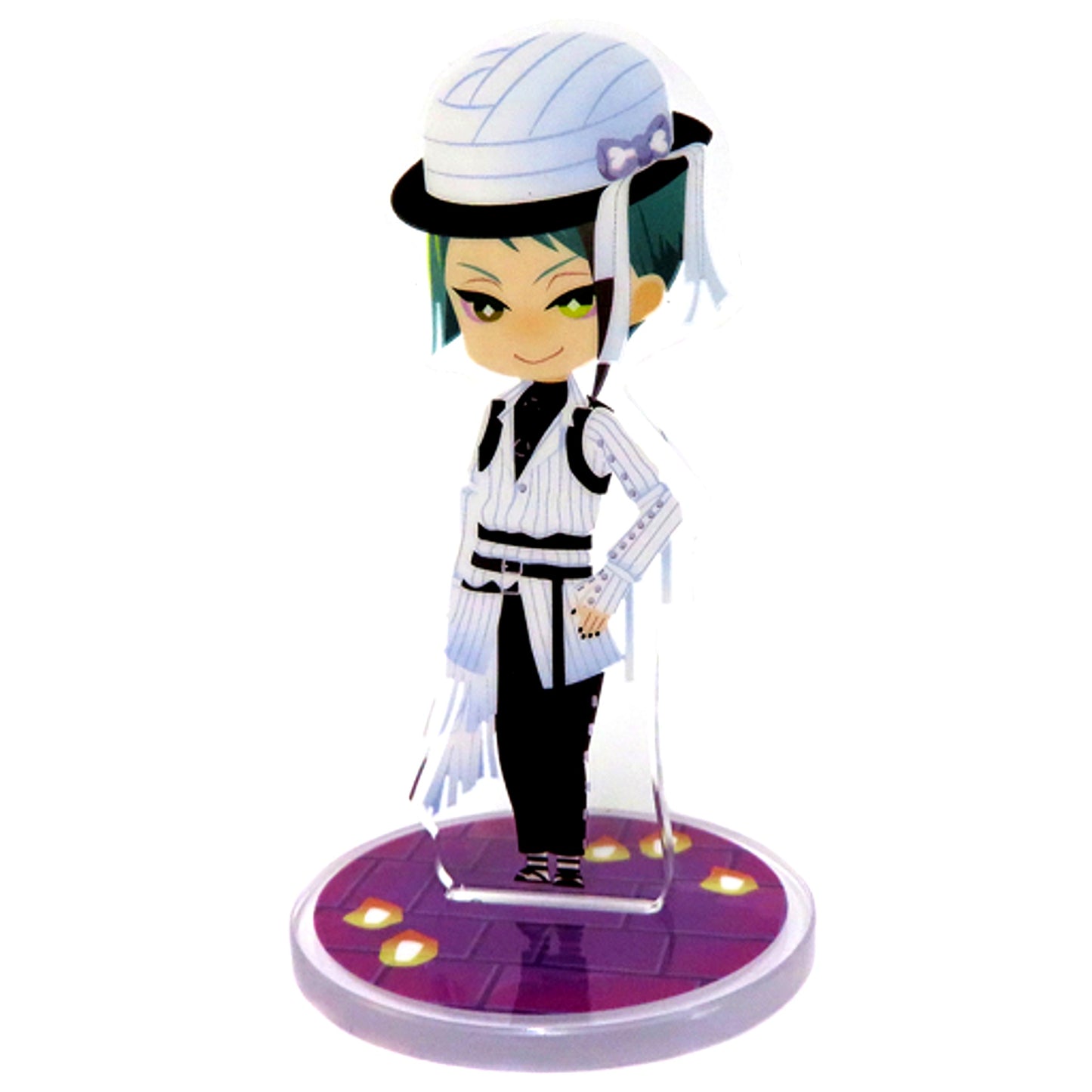 Jade Leech Disney Twisted Wonderland Mini Acrylic Stand Collection Vol. 5 Scary Dress Ver. [USED]