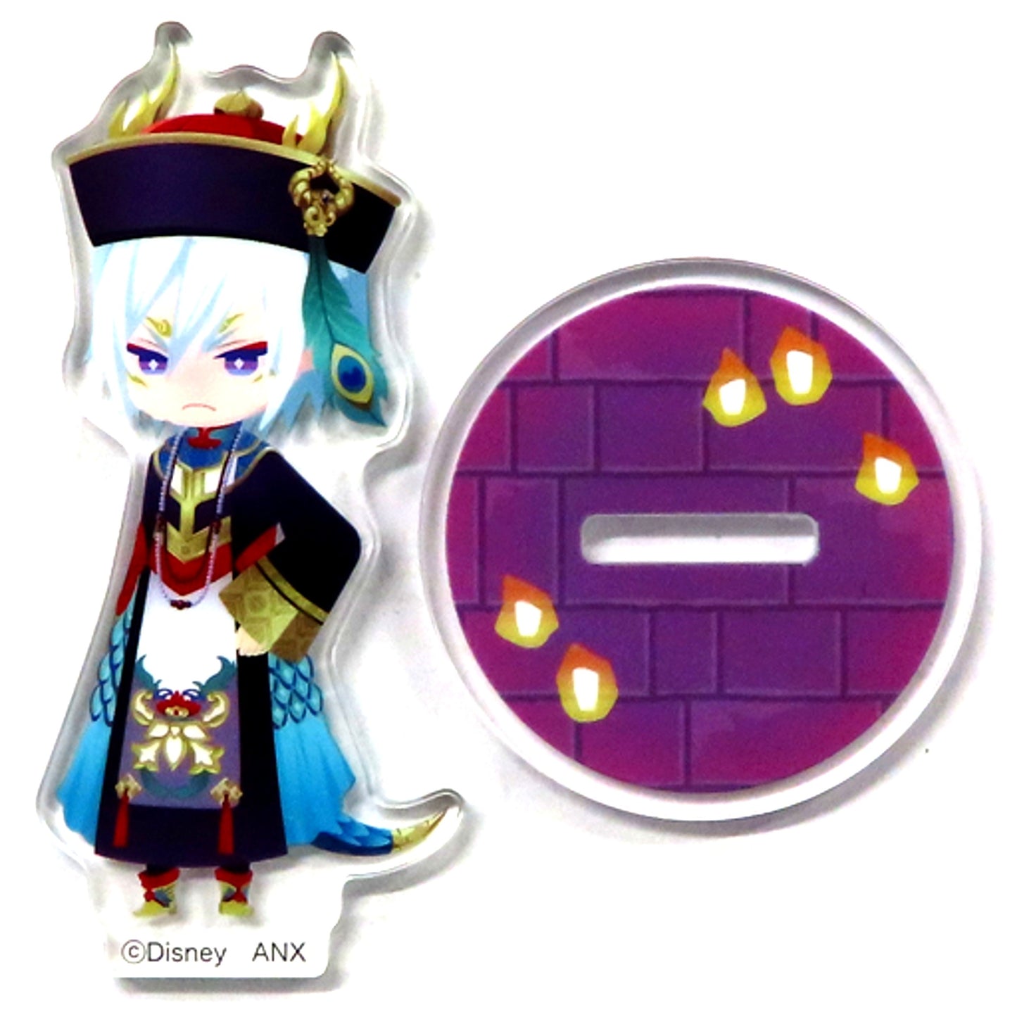 Silver Disney Twisted Wonderland Scary Dress Ver. Mini Acrylic Stand Collection Vol.5 [USED]
