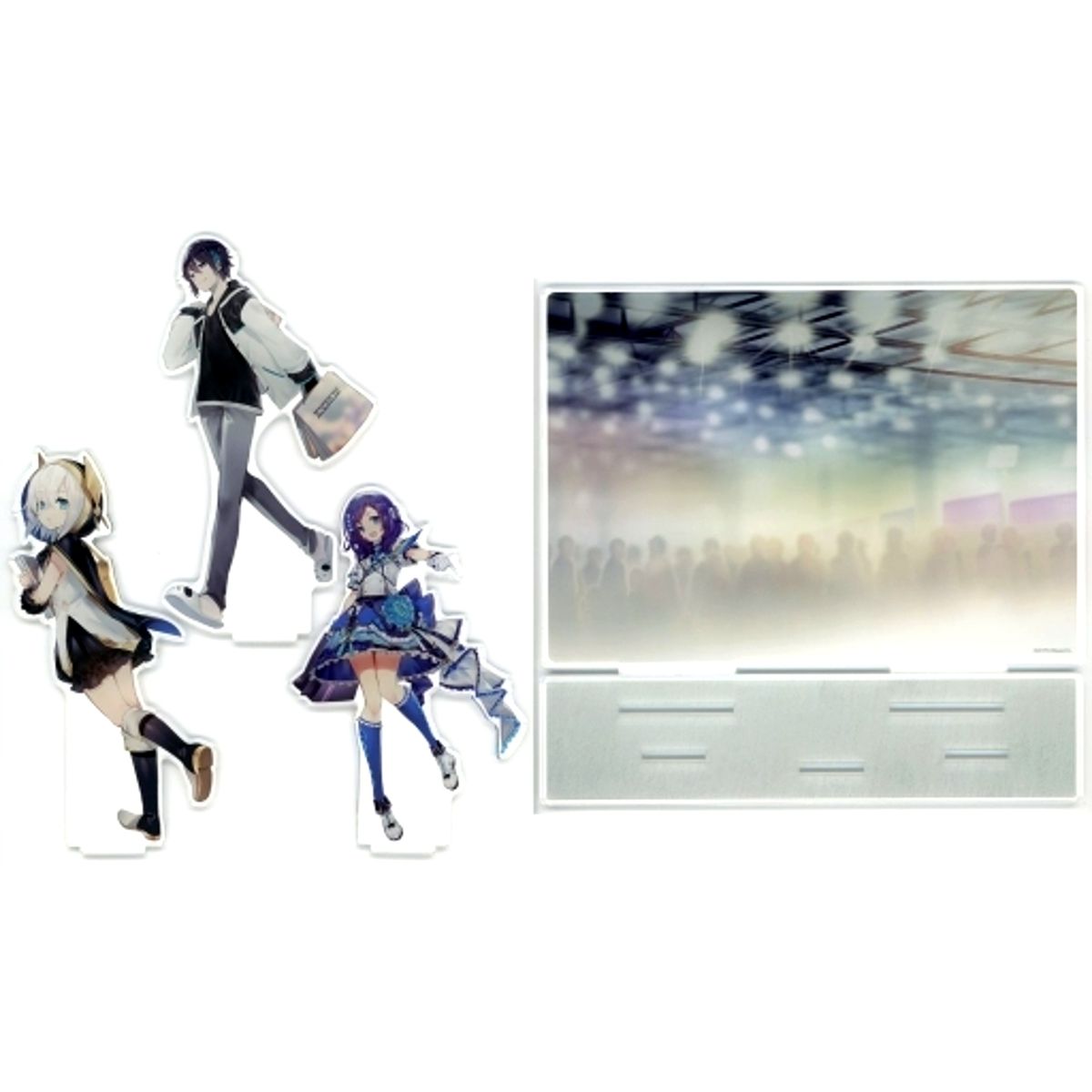 Blues Acrylic Diorama Virtual YouTuber Nijisanji C97 [USED]