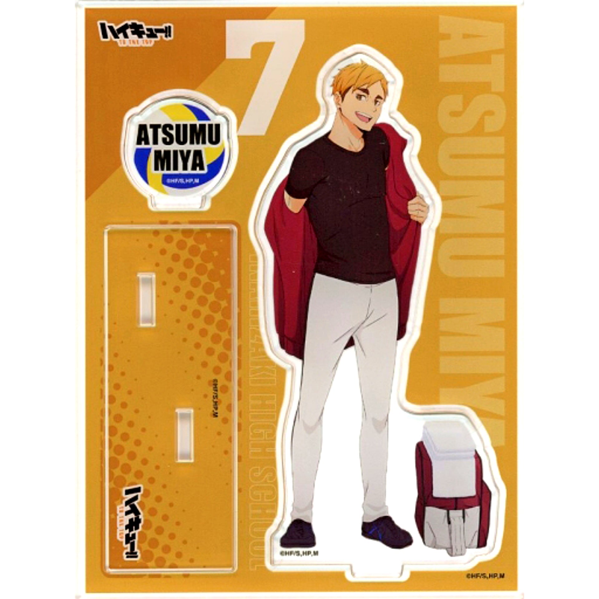 Atsumu Miya Acrylic Stand After School Ver. Haikyu!! TO THE TOP After School Fair in Kiddy Land [USED]