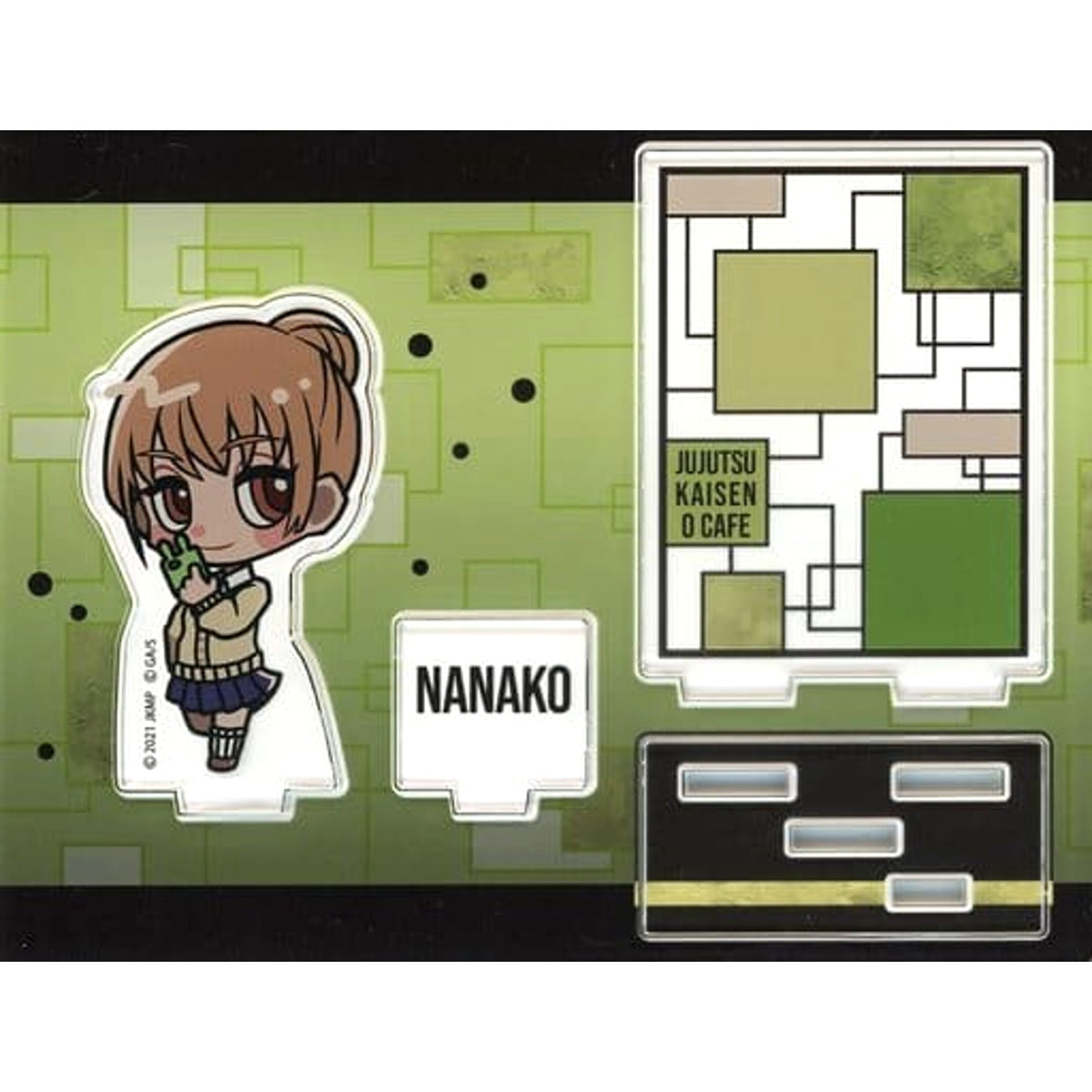 Jujutsu Kaisen 0 Cafe Nanako Hasaba Mini Character Acrylic Stand Acrylic Stands [USED]