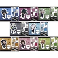 Jujutsu Kaisen 0 Yuta Okkotsu & Others All 8 Types Set Mini Chara Acrylic Stand Jujutsu Kaisen 0 Cafe Exclusive Acrylic Stands [USED]