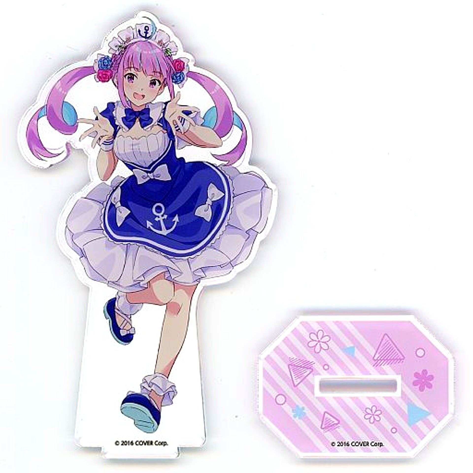 Minato Aqua VTuber Hololive x JOYPOLIS LOVELY PARTY Acrylic Stand [USED]