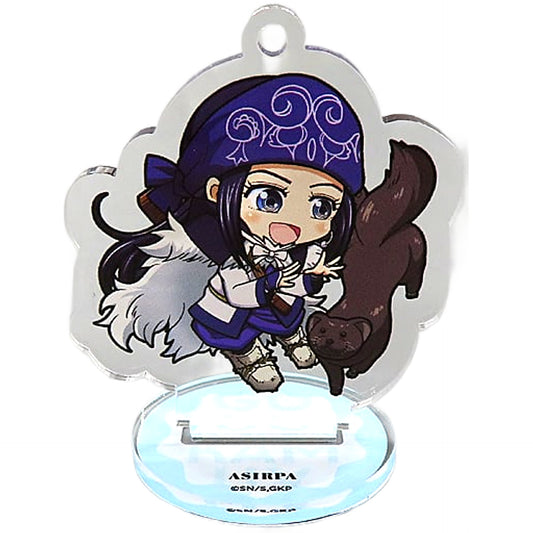 Golden Kamuy Asirpa Chibi Character Trading Acrylic Stand Keychain Universal Limited Keychains [USED]
