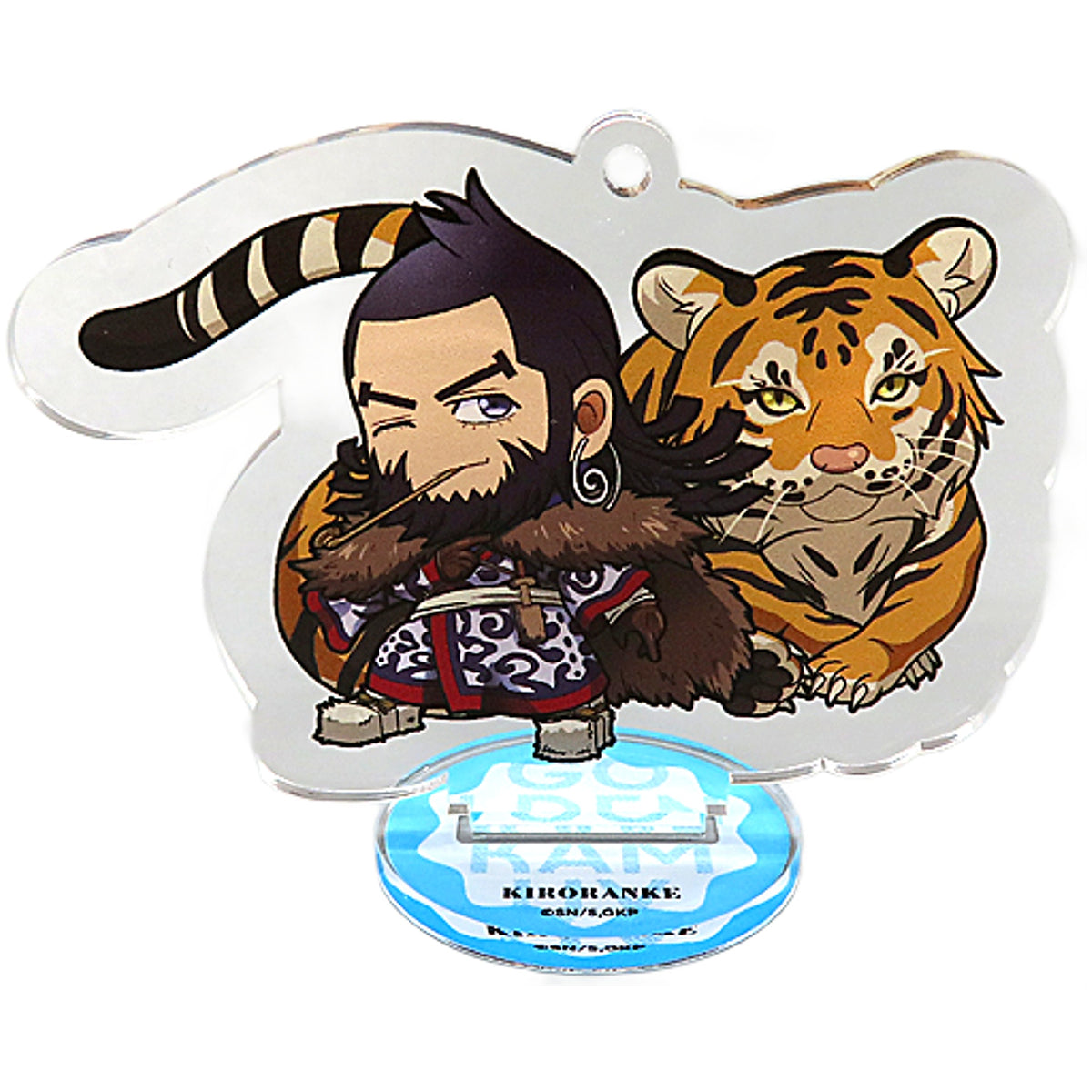 Kiroranke Golden Kamuy Chibi Character Random Acrylic Stand Keychain Universal Limited [USED]