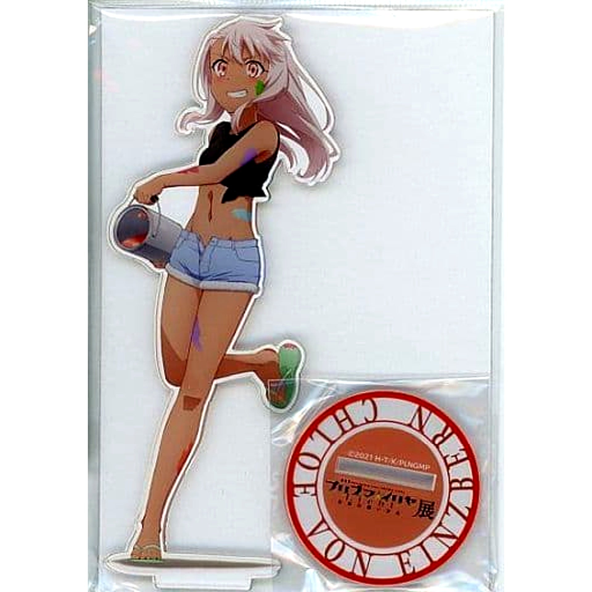 Chloe von Einzbern Fate/kaleid liner Prisma Illya Licht The Nameless Girl Exhibit BIG Acrylic Stand [USED]