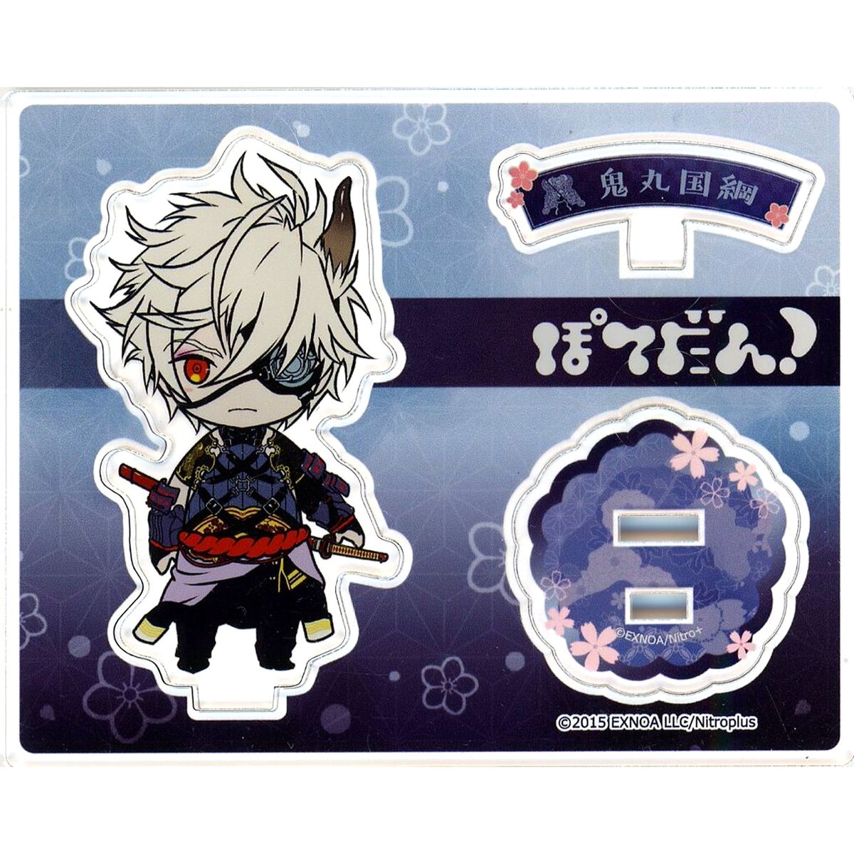 Onimaru Kunitsuna Touken Ranbu ONLINE Potedan! Acrylic Item Stand [USED]