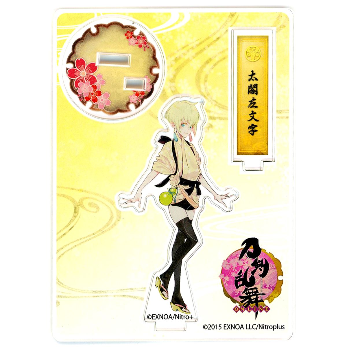 Taikou Samonji No. 91 Touken Ranbu ONLINE Acrylic Figure Stable Duty Outfit [USED]
