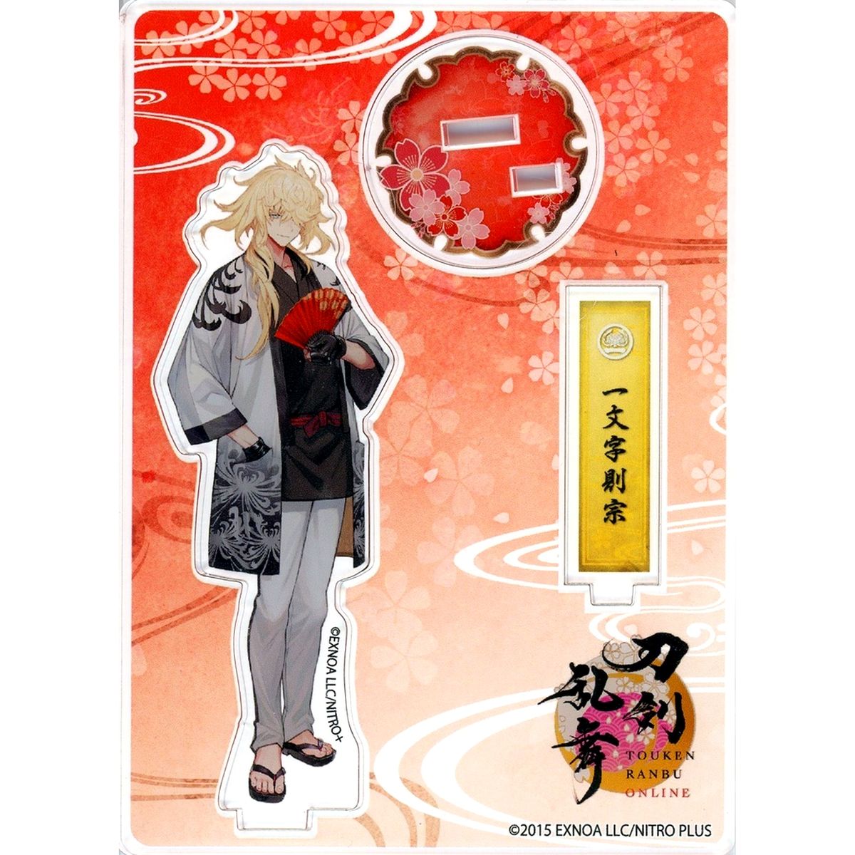 Ichimonji Norimune Touken Ranbu ONLINE Acrylic Stand Stable Duty [USED]