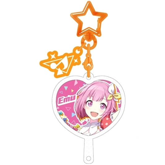 Hatsune Miku: Colorful Stage! Emu Otori Furufure Uchiwa Charm Collection Vol.3 Charm [USED]
