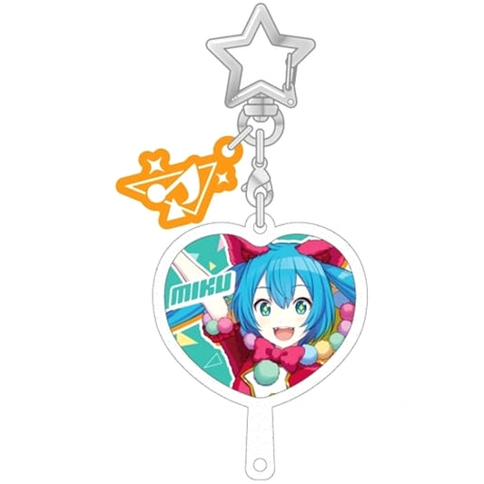 Hatsune Miku: Colorful Stage! Hatsune Miku Wonderland Furufure Uchiwa Charm Collection Vol.3 Charm [USED]