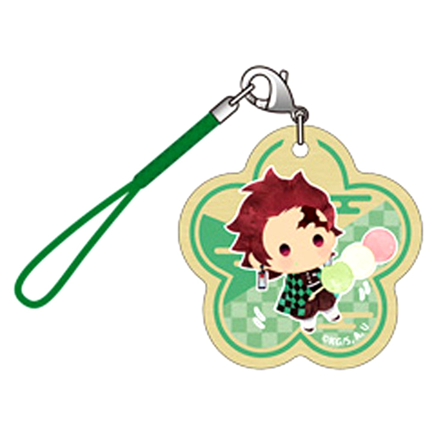 Tanjiro Kamado Demon Slayer Yurafuawa Random Wood Charm Japanese Sweets Ver. Vol. 1 [USED]