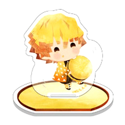 Zenitsu Agatsuma Demon Slayer Yurafuwa Random Mini Acrylic Mascot Wagashi Ver Vol 1 [USED]