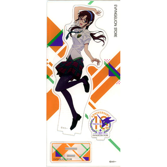 Mari Makinami Illustrious 10th Anniversary Illustration Neon Genesis Evangelion Acrylic Stand EVANGELION STORE TOKYO-01 Goods [USED]