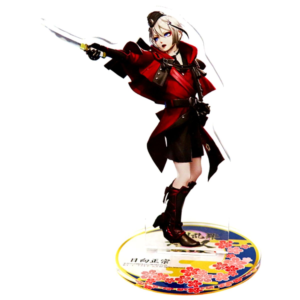 Hyuuga Masamune Touken Ranbu Warriors Acrylic Figure Only from Switch Software Touken Ranbu Warriors GAMECITY Limited Edition [USED]