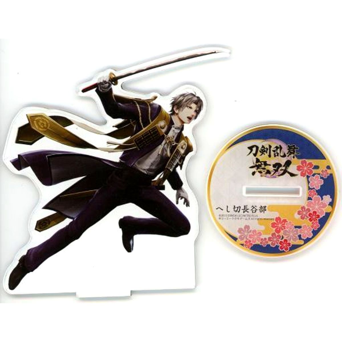 Heshikiri Hasebe Touken Ranbu Warriors Acrylic Figure Only from Switch Software Touken Ranbu Warriors GAMECITY Limited Edition [USED]