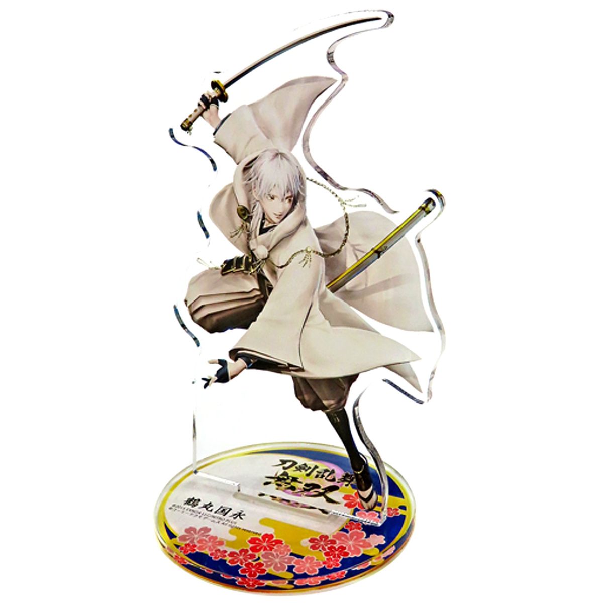 Tsurumaru Kuninaga Touken Ranbu Warriors Acrylic Stand Only from Switch Software Touken Ranbu Warriors GAMECITY Limited Edition [USED]