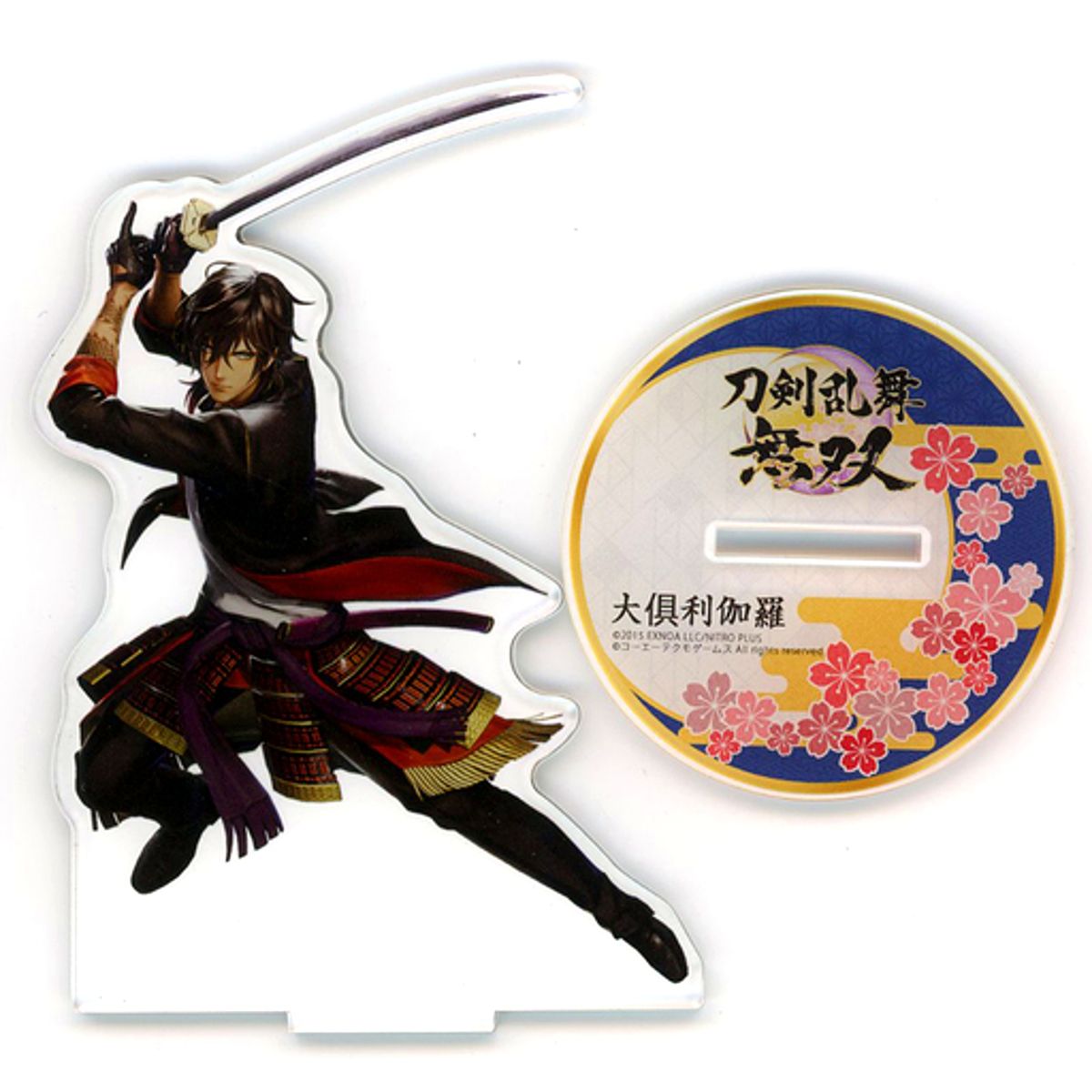 Ookurikara Touken Ranbu Warriors Acrylic Figure Only from Switch Software Touken Ranbu Warriors GAMECITY Limited Edition [USED]