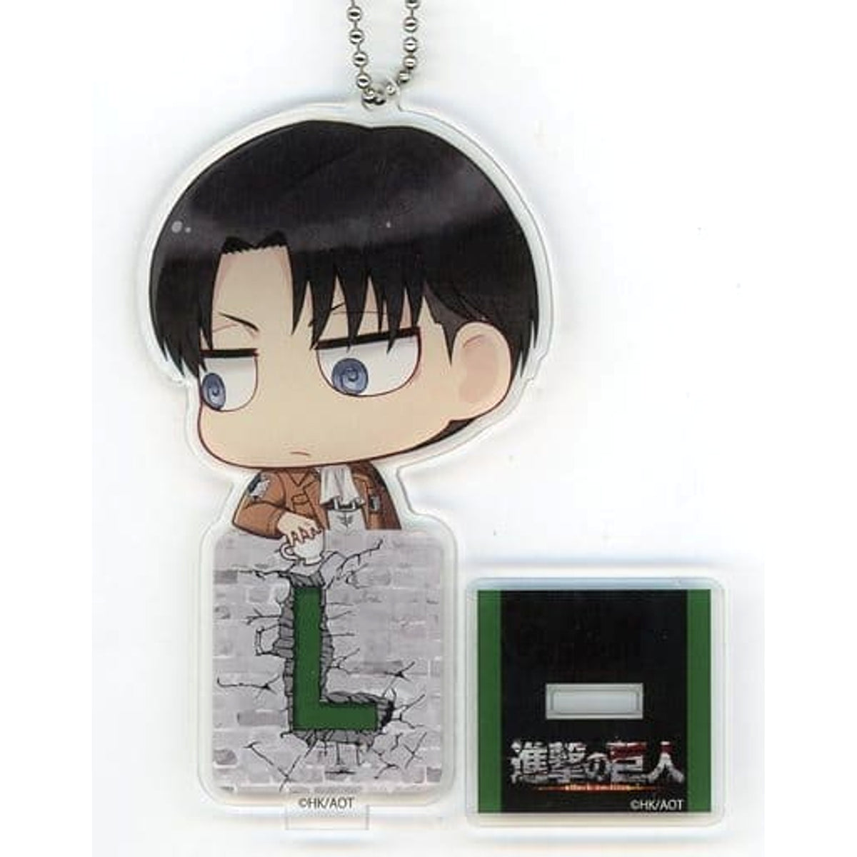 Attack on Titan Levi Ackerman Acrylic Stand Keychain Keychains [USED]