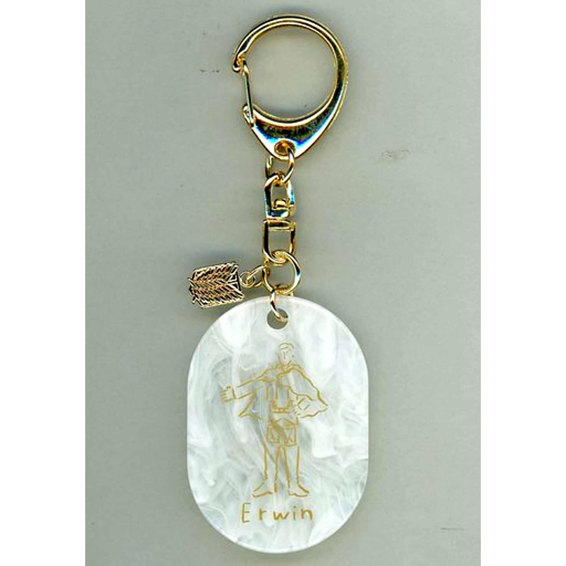 Erwin Smith Attack on Titan x Inori Kito x Anichu Keychain ANIMATION ADDICT STORE [USED]