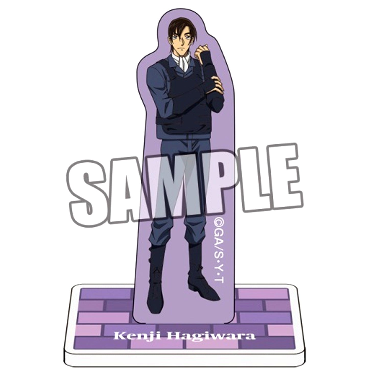 Kenji Hagiwara Detective Conan Trading Mini Acrylic Stand [USED]