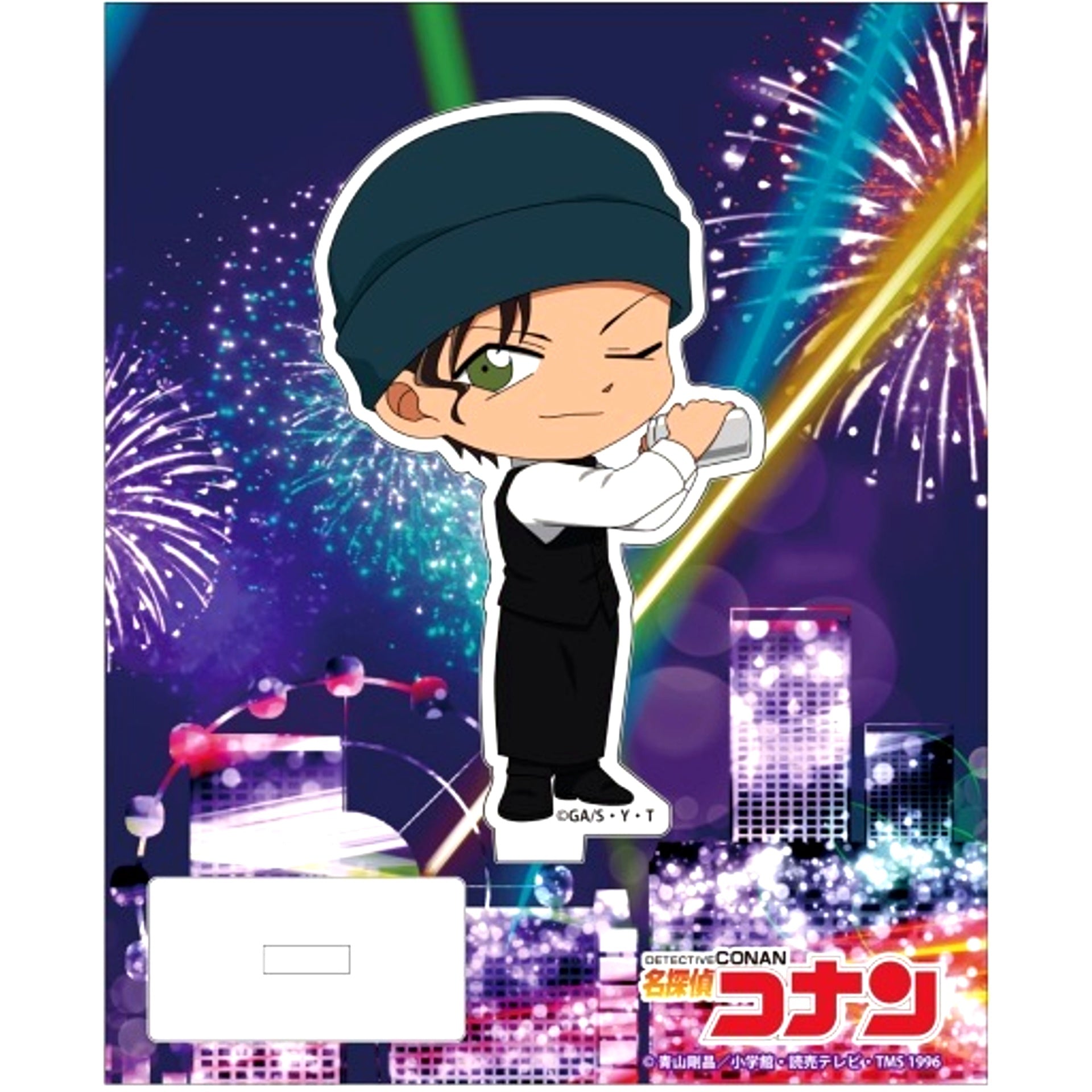 Shuichi Akai Casino Collection Acrylic Stand Detective Conan [USED]